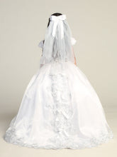 Maria Embroidered Gown – Perfect for First Communion & Special Events